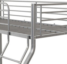 Seconique Tandi Triple Sleeper Bunk Bed In Silver Finish Full Sized Double As The Bottom Bunk - thumbnail 5