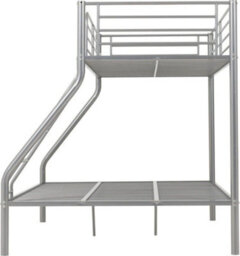 Seconique Tandi Triple Sleeper Bunk Bed In Silver Finish Full Sized Double As The Bottom Bunk - thumbnail 4