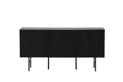 Bjorn Low Cabinet Storage - Black Cabinet - 42 X 75 X 150 - image 1