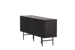 Bjorn Low Cabinet Storage - Black Cabinet - 42 X 75 X 150 - thumbnail 3