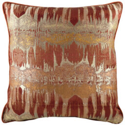 Evans Lichfield Inca Jacquard Piped Feather Filled Cushion