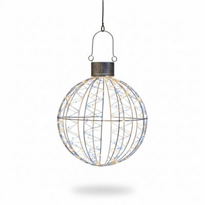 Pegdev - Pdl 60Cm Micro Led Ball Light With 5M Lead Outdoor Indoor Dual Tone White Warm White Durable Festive Decoration - image 1