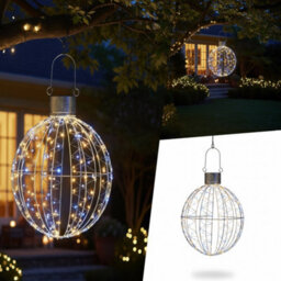 Pegdev - Pdl 60Cm Micro Led Ball Light With 5M Lead Outdoor Indoor Dual Tone White Warm White Durable Festive Decoration - thumbnail 4