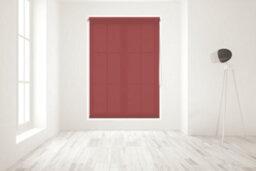 Caecus Blinds Straight Edge Roller Blind Red 210Cm - thumbnail 1