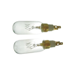 2 X American Style T-Click 40W 240V Fridge Freezer Bulb Lamp - Compatible Non-Genuine By Ufixt - thumbnail 1