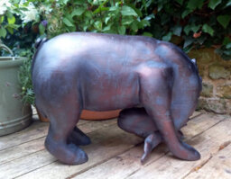 Inspirational Gifting Giant Eeyore Garden & Home Sculpture Ornament - thumbnail 5