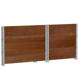 Berkfield Garden Planter Brown 80X60 Cm Solid Wood Pine - thumbnail 6