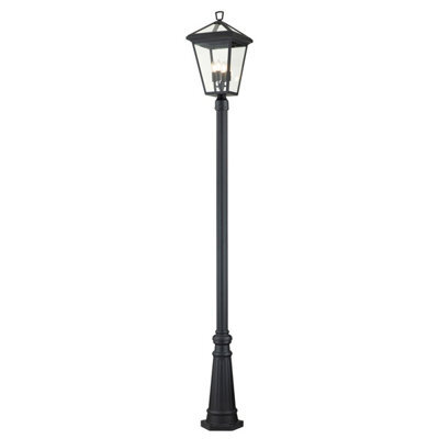 Luminosa Lighting Luminosa Hinkley Alford Place Outdoor Lamp Posts Museum Black, Ip44 - image 1