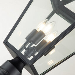 Luminosa Lighting Luminosa Hinkley Alford Place Outdoor Lamp Posts Museum Black, Ip44 - thumbnail 3