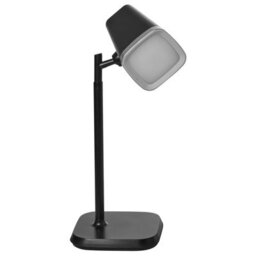Beliani Black 2-In-1 Office Desk And Wall Lamp With Detachable Head And Stepless Touch Dimming - thumbnail 2