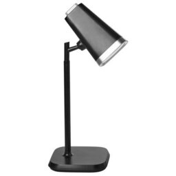 Beliani Black 2-In-1 Office Desk And Wall Lamp With Detachable Head And Stepless Touch Dimming - thumbnail 4