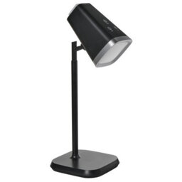 Beliani Black 2-In-1 Office Desk And Wall Lamp With Detachable Head And Stepless Touch Dimming - thumbnail 5