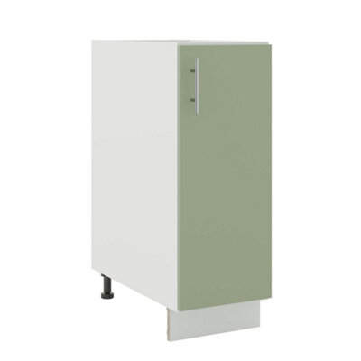 Jd Greta Adjustable Legs Kitchen Base Unit 300mm Storage Cabinet With Door Shelf 30Cm - Sage Green Matt - image 1