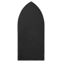Berkfield Mirror Black 70X30 Cm Iron For Indoor Use - thumbnail 4
