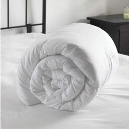 Oxford Homeware 10.5 Tog Single Duvet 135X200 Cm Hollowfibre Medium-Weight Quilt Breathable Anti-Allergy Structure - thumbnail 1