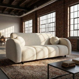 Viva Comfy Iv Sofa Bed With Storage Compartment Particle Board Metal Legs Wooden Frame 172X103X85Cm White - thumbnail 2
