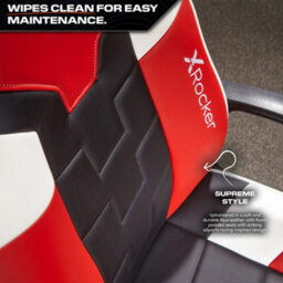 X Rocker Saturn Ergonomic Pc Office Gaming Chair - Red - thumbnail 6