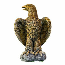Giant Golden Eagle Stone Cast  Garden Statue - thumbnail 6