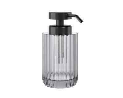 Cosmic Soap Dispenser, 300Ml, Resistant Glass, Large Button, Easy Refill, Grey, Lido Collection - image 1