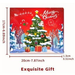 Amorly 24-Day Christmas Countdown Advent Calendar - Surprise Diy Bracelet Kit With Zinc Alloy Charms, Antique Silvery Finish - thumbnail 3