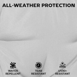 Outsunny Sun Lounger Cushions Only, Replacement Pads With 4 Ties - thumbnail 5