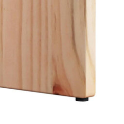Berkfield Coffee Table 2 Pcs Natural Solid Pine Wood - thumbnail 8