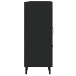 Vidaxl Sideboard Black 69.5X34X90 Cm Engineered Wood - thumbnail 8