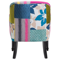 Beliani Armchair Mandal Fabric Multicolour - thumbnail 6