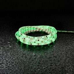 5M Rgb Flexible Tape Light Kit With 24W Led Driver - Ip44 Rated - Remote Control - thumbnail 4