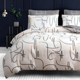 Pamposh Double Duvet Set Premium Brushed Microfiber Duvet Cover Double Ultrasoft Hypoallergenic With Zipper Closure - thumbnail 3