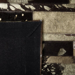 Beliani Rug Artvin Brown 160 X 230 Cm Leather - thumbnail 5