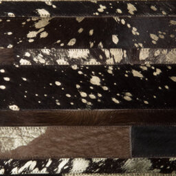Beliani Rug Artvin Brown 160 X 230 Cm Leather - thumbnail 6