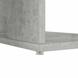 Berkfield Grey Computer Desk Concrete Grey - thumbnail 8