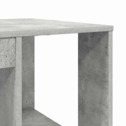 Berkfield Grey Computer Desk Concrete Grey - thumbnail 7