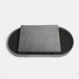 OHS Folding Ottoman Storage Box Footstool Tub Space Saving Velvet Seat, Lozenge - thumbnail 9