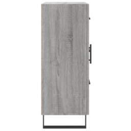 Berkfield Sideboard Grey Sonoma 69.5X34X90 Cm Engineered Wood - thumbnail 7