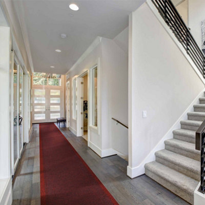 Aztec Hallway Runner Rug - Hardwearing, Non-Slip & Durable Carpet For Hall, Kitchen & Corridor - image 1