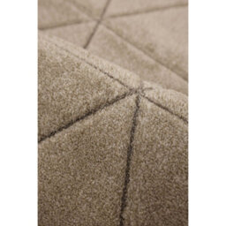 Melrose Solid Natural Lines Design Indoor Medium Area Rug 12mm Pile Height 120/170Cm - thumbnail 2
