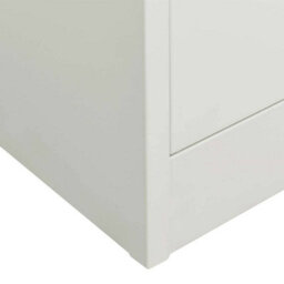 Berkfield Durable Office Cabinet Light Grey 90X40X180 Cm Steel - thumbnail 7