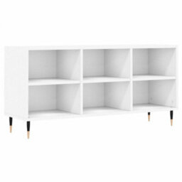 Berkfield Sturdy Tv Cabinet White 103.5X30X50 Cm Engineered Wood - thumbnail 1