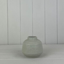 Satchville Glazed Pistachio Vase - thumbnail 2