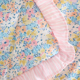 Catherine Lansfield Darcy Floral Reversible 220X230Cm Bedspread Pink - thumbnail 3