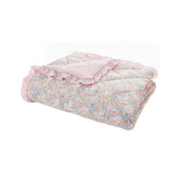 Catherine Lansfield Darcy Floral Reversible 220X230Cm Bedspread Pink - thumbnail 4