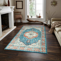 Ameha Cashmere Regal Rug Living Room Bedroom Area Rug Luxury Soft Non Slip Carpet 120 X 170 Cm - thumbnail 6