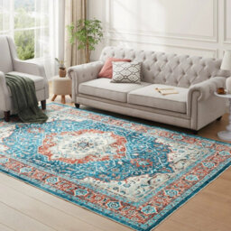 Ameha Cashmere Regal Rug Living Room Bedroom Area Rug Luxury Soft Non Slip Carpet 120 X 170 Cm - thumbnail 8
