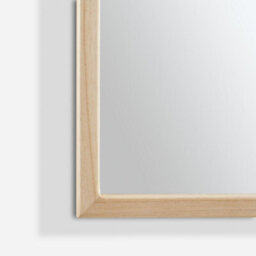 Furniturebox Uk Valerie Oak Wood Medium 110X80Cm Overmantle Arch Mirror - thumbnail 7