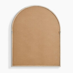 Furniturebox Uk Valerie Oak Wood Medium 110X80Cm Overmantle Arch Mirror - thumbnail 5