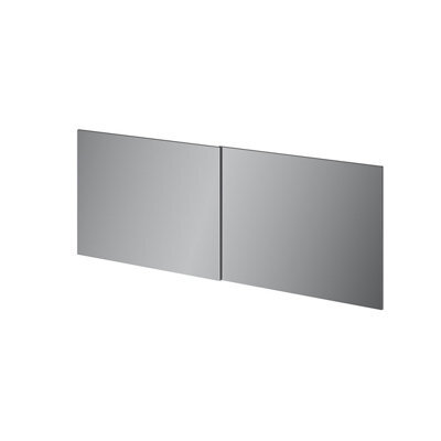 GoodHome Atomia Mirrored Sliding Wardrobe Door, (H)560mm (W) 737mm Pack Of 4 - image 1