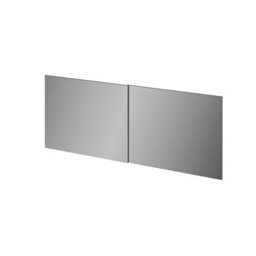 GoodHome Atomia Mirrored Sliding Wardrobe Door, (H)560mm (W) 737mm Pack Of 4 - thumbnail 1