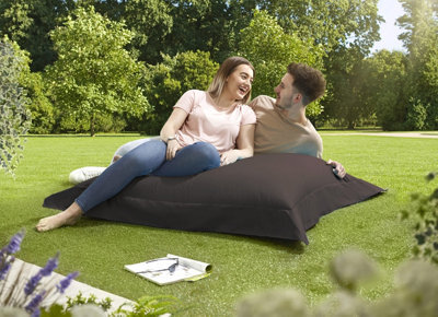 Beautiful Beanbags Adult Big Brother Beanbag For Indoors Or Outdoors Ready Filled Bean Bags - Brown - image 1